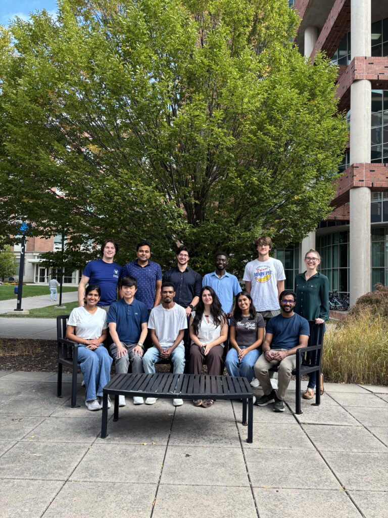 Photo of the Kennedy Research Group in Fall 2025