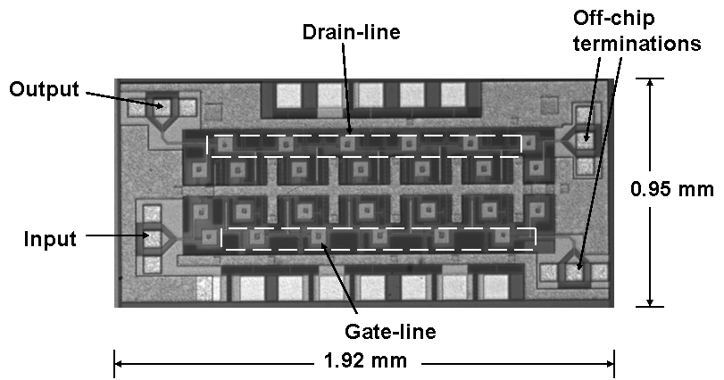 Fig.6 Chip micrograph of the 5-tap CMOS DTF prototype.